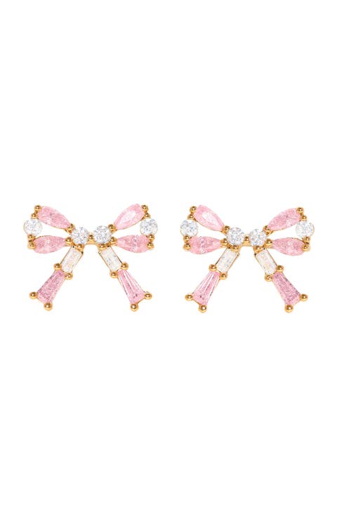 Chass Bow Stud Earrings