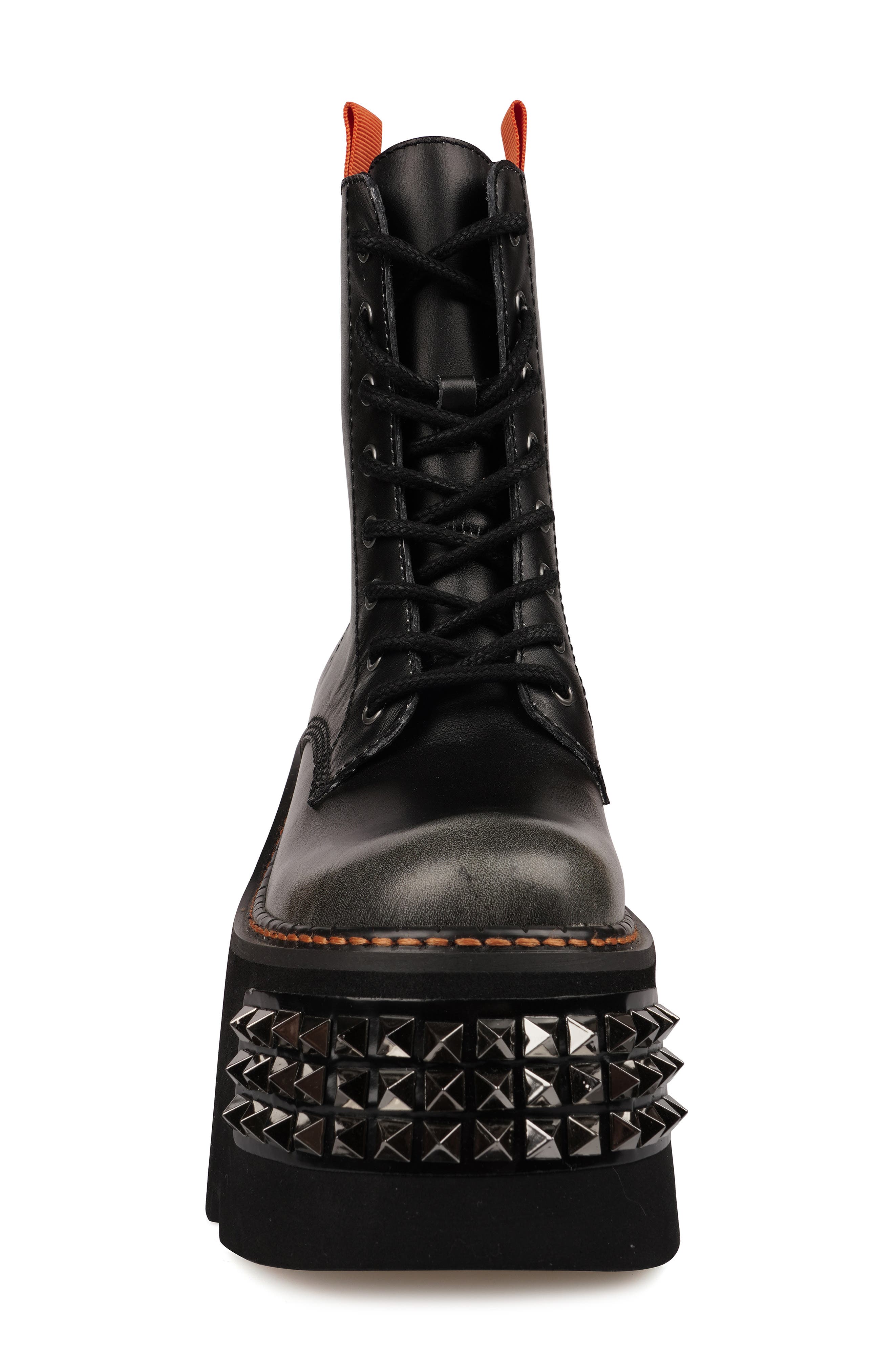 ZIGI Leysa Studded Platform Combat Boot (Women) | Nordstrom