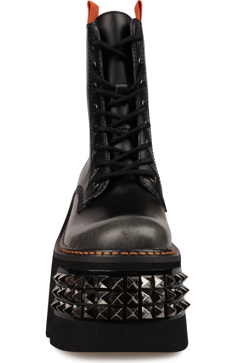 ZIGI Leysa Studded Platform Combat Boot, Alternate, color,