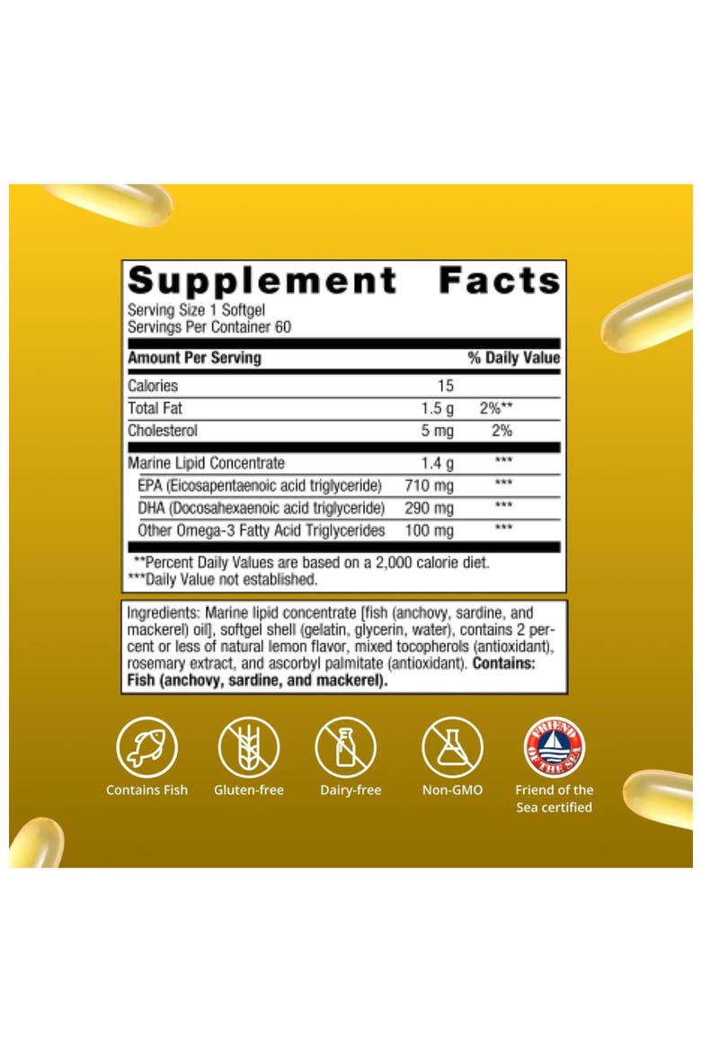 Quercetin 500mg Immune Support Capsule Supplement - 60 Count, Alternate, color, None