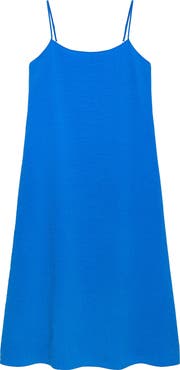 Theory Easy Volume Silk Blend Dress