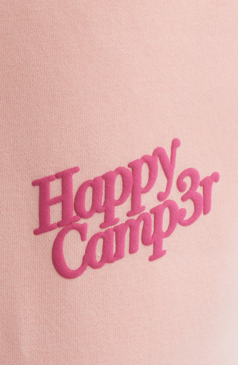 HAPPY CAMP3R Puff Series Core Logo Cotton Blend Joggers, Alternate, color, Snowy Strawberry