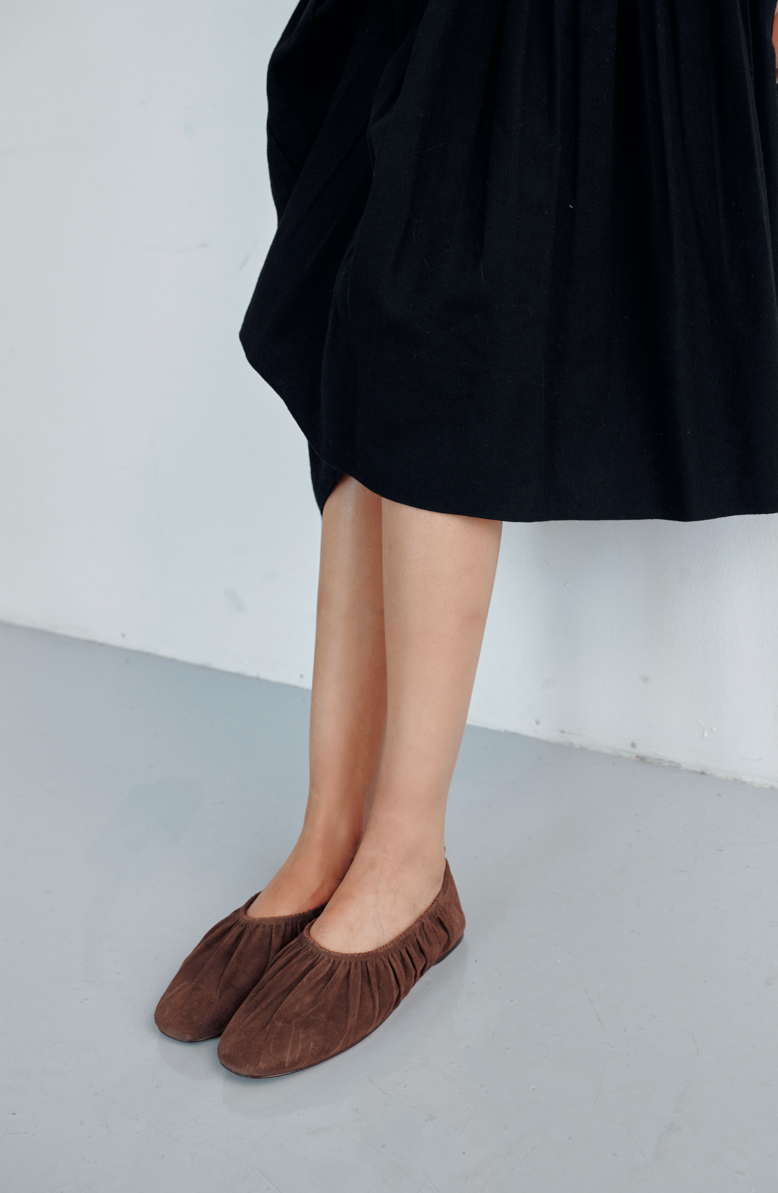Lisse Flat, Alternate, color, Brown