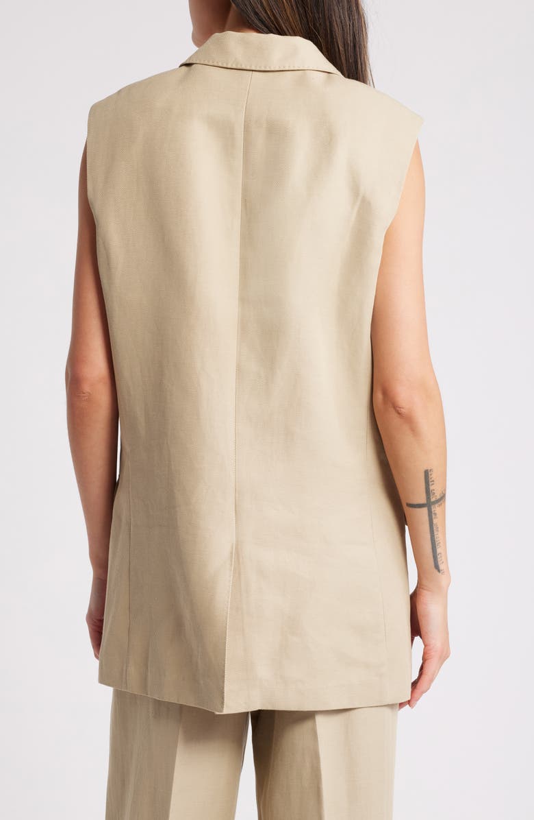 rag & bone Odessa Longline Vest, Alternate, color,