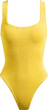 Hunza G Square Neck One-Piece Swimsuit
