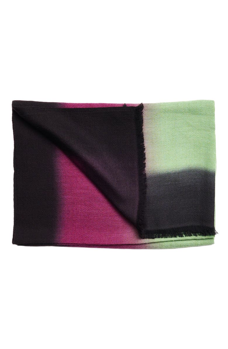 Studio Variously Iris Cashmere Merino Handloom Scarf, Main, color,