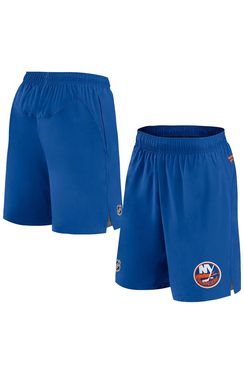 FANATICS Men's Fanatics Branded Royal New York Islanders Authentic Pro Rink Shorts, Main, color, 
