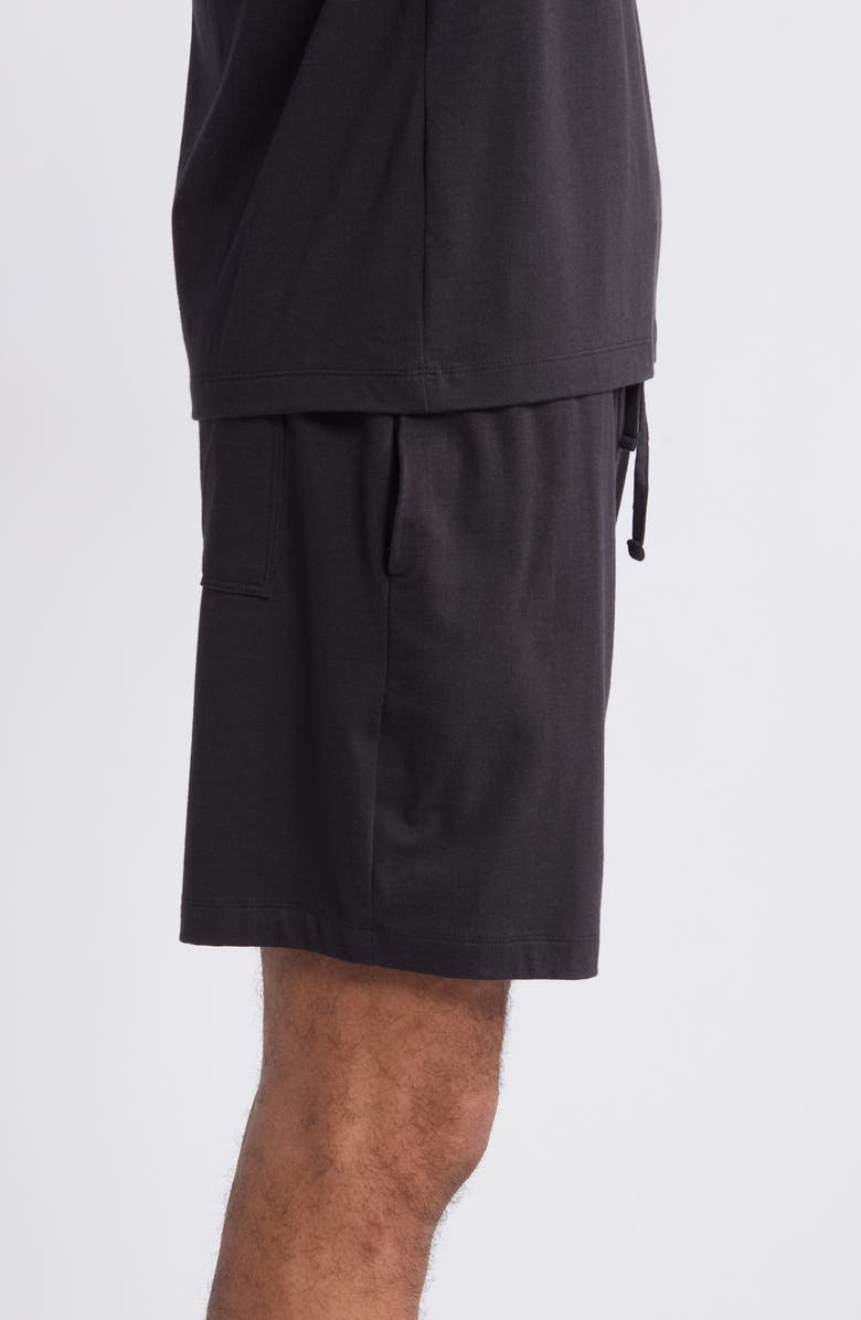 Lunya Slumberknit<sup>™</sup> Lounge Shorts, Alternate, color, Immersed Black
