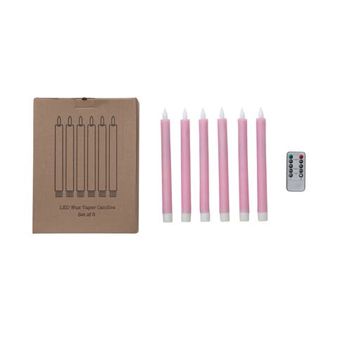 Flameless LED Taper Candles