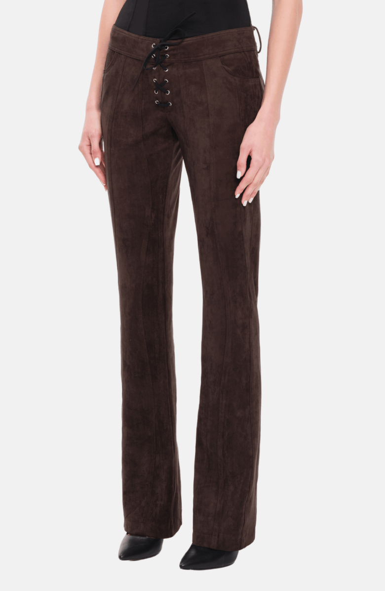 OW Collection ZELDA Pants, Alternate, color, Brown