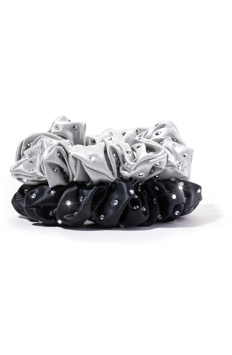 slip Moonlight Pure Silk Scrunchie Set, Alternate, color,