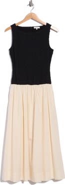 Rebecca Taylor Reese Mixed Media Dress