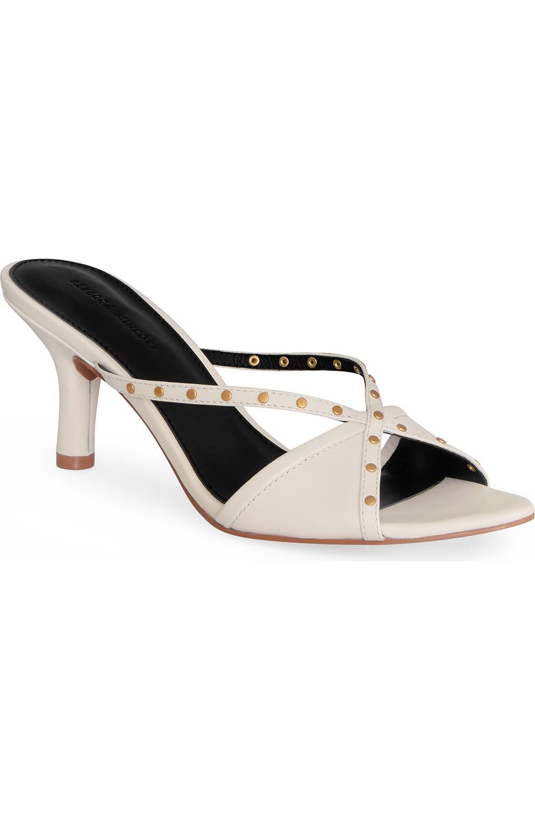 Rebecca Minkoff Studded Sandal, Main, color, Panna
