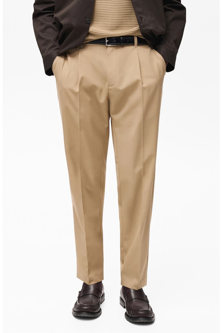 Slim Fit Pants, Main, color, MEDIUM BROWN
