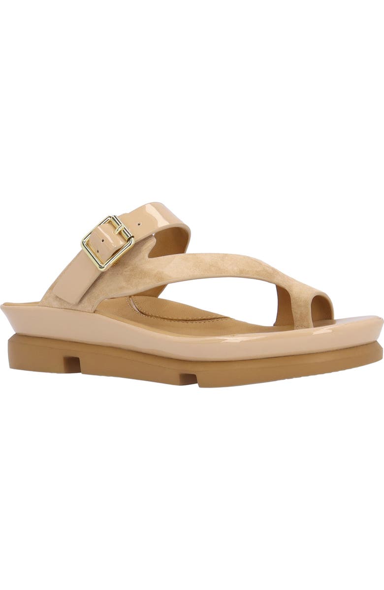 L'Amour des Pieds Alanza Toe Loop Sandal, Main, color, Nude