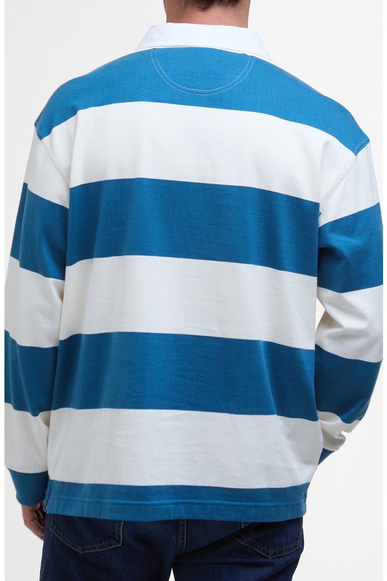 Broome Stripe Cotton Rugby Shirt, Alternate, color, MIDNIGHT