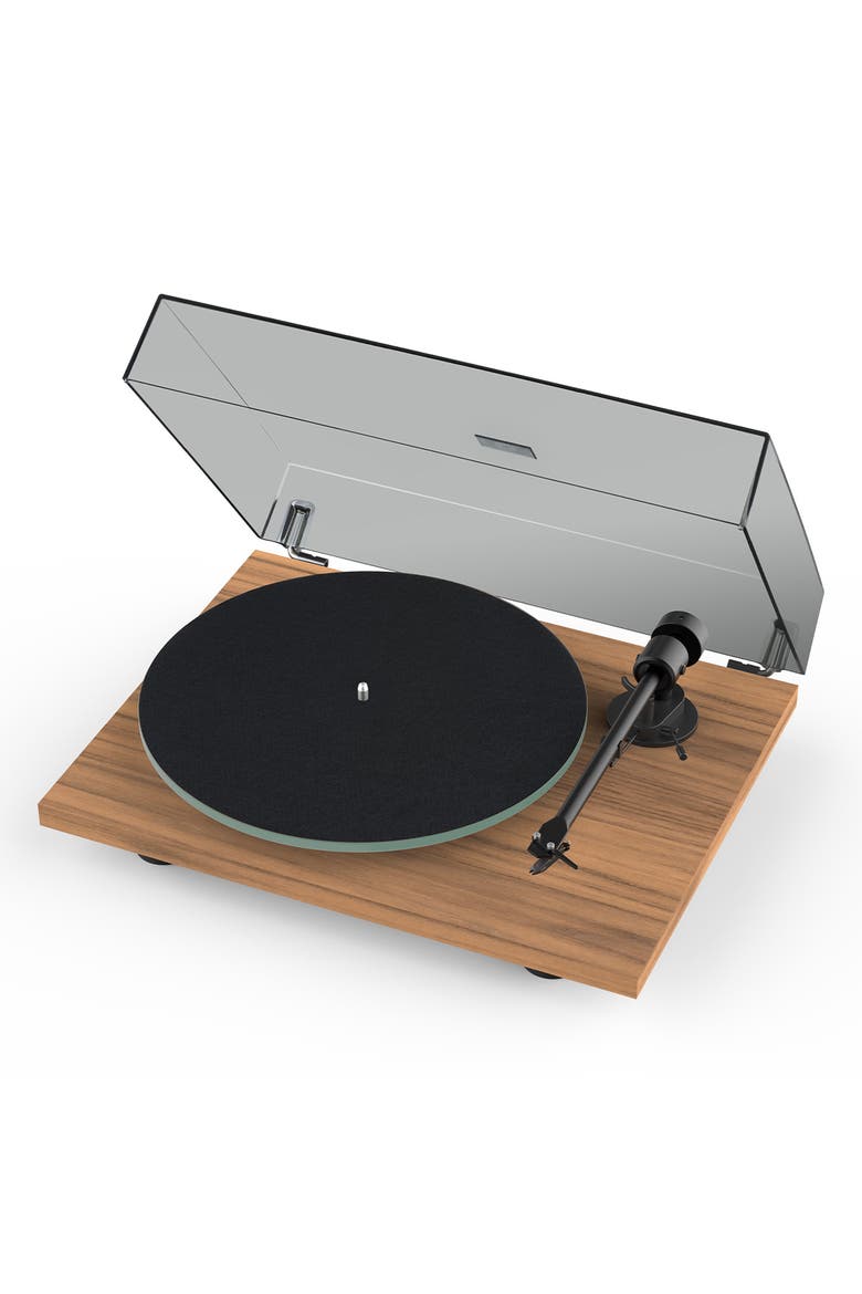 T1 Evo Turntable with Ortofon OM 10 MM Cartridge, Main, color, Walnut