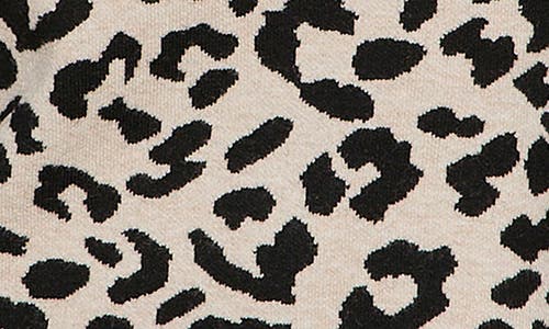 Sanctuary Leopard Print Sweater In Black