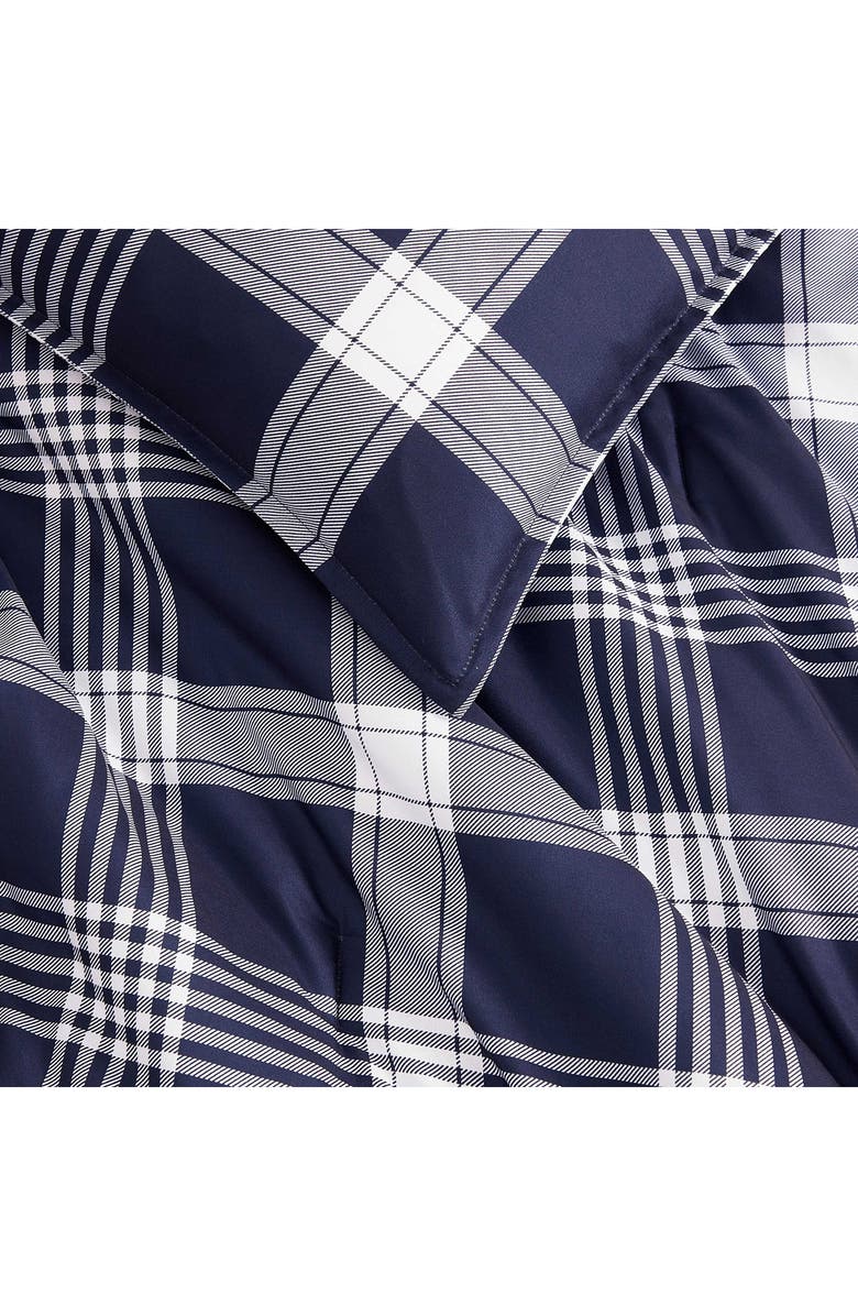 Tommy Hilfiger Huntington Plaid Comforter & Shams Set, Alternate, color, Navy Blue