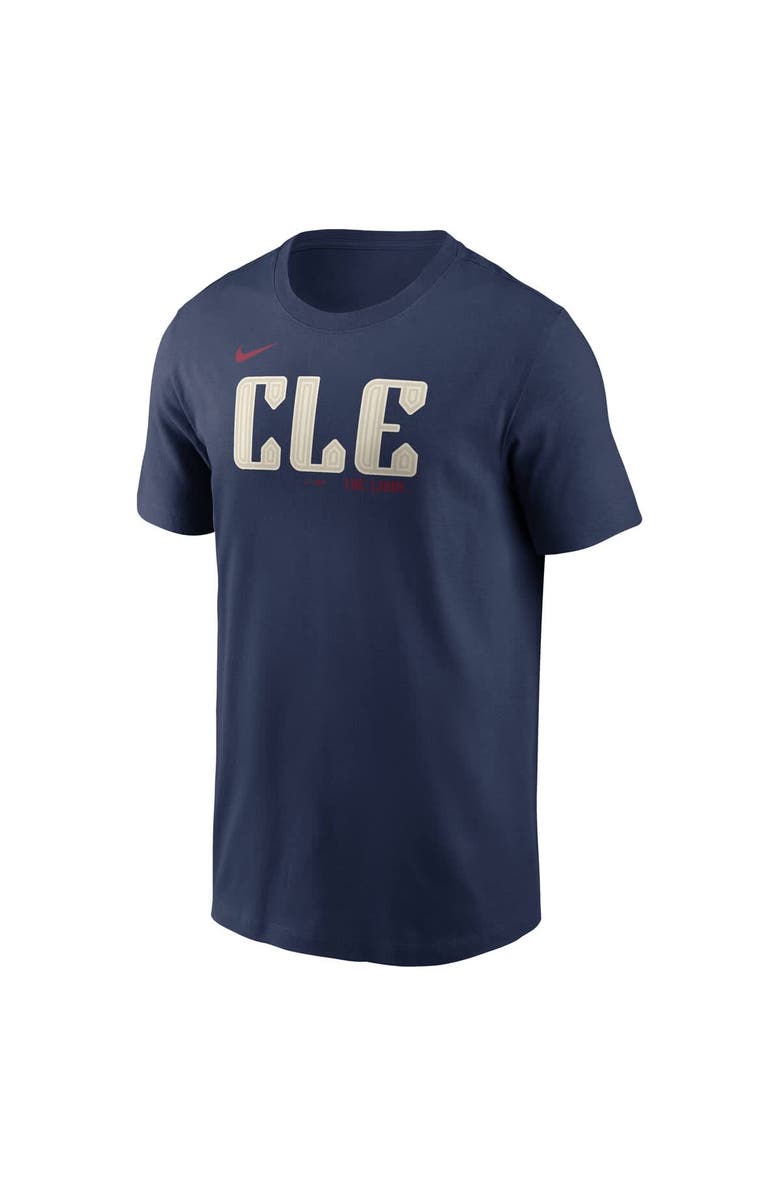 Nike Men's Nike José Ramírez Navy Cleveland Guardians City Connect Name & Number T-Shirt, Alternate, color, Navy