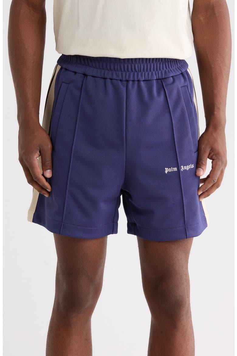 Side Stripe Shorts, Main, color, BLUE/WHITE