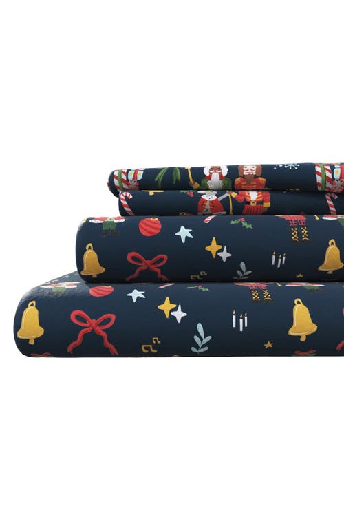 Woven & Weft Turkish Cotton Flannel Holiday Sheet Set