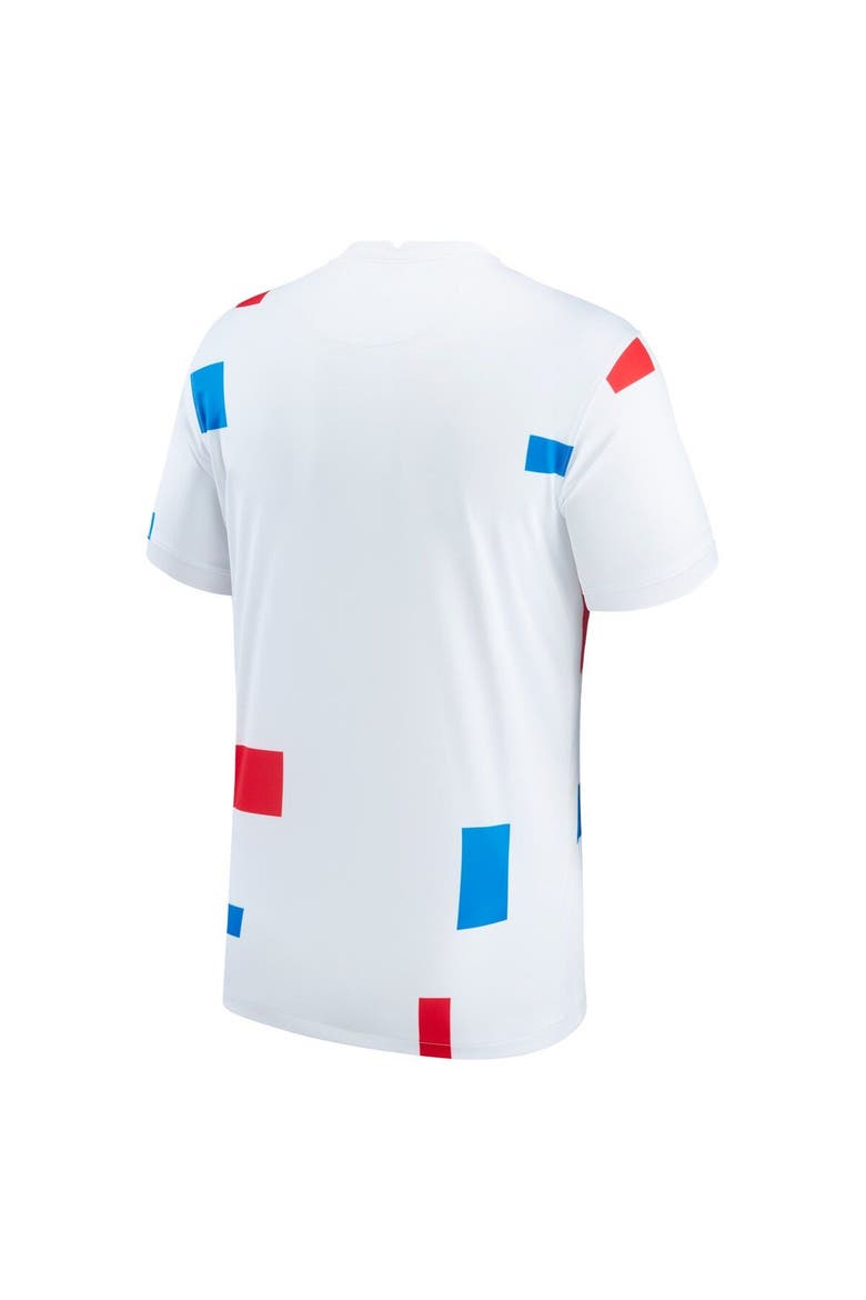 Men's Nike White Netherlands Women's National Team 2022/23 Away Replica Blank Jersey, Alternate, color, White