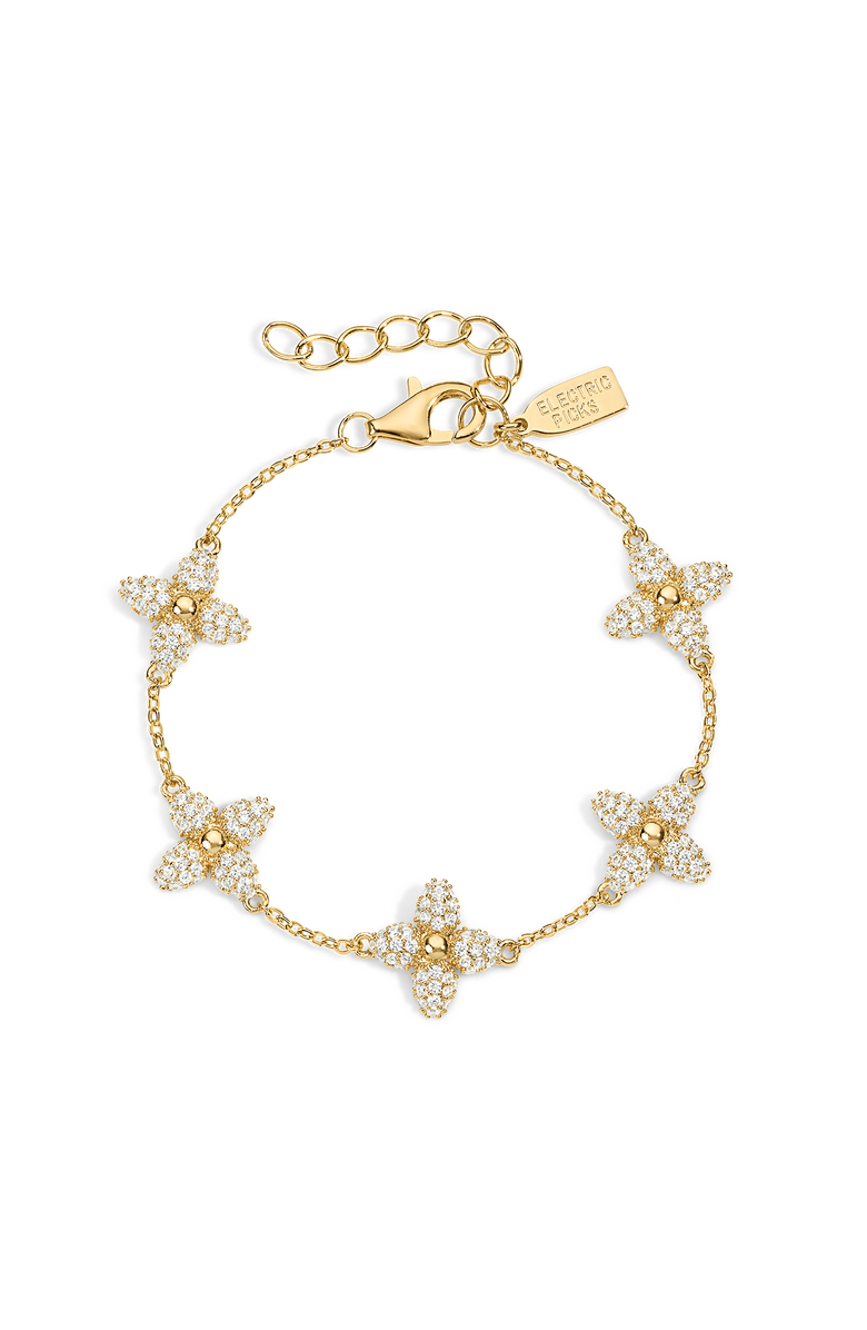 Electric Picks Showstopper Clover Bracelet, Main, color, 