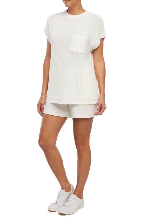 Three Dots Michaela Pocket Knit T-shirt
