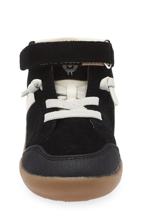 Old Soles Kids' Retro Ground High Top Sneaker In Black