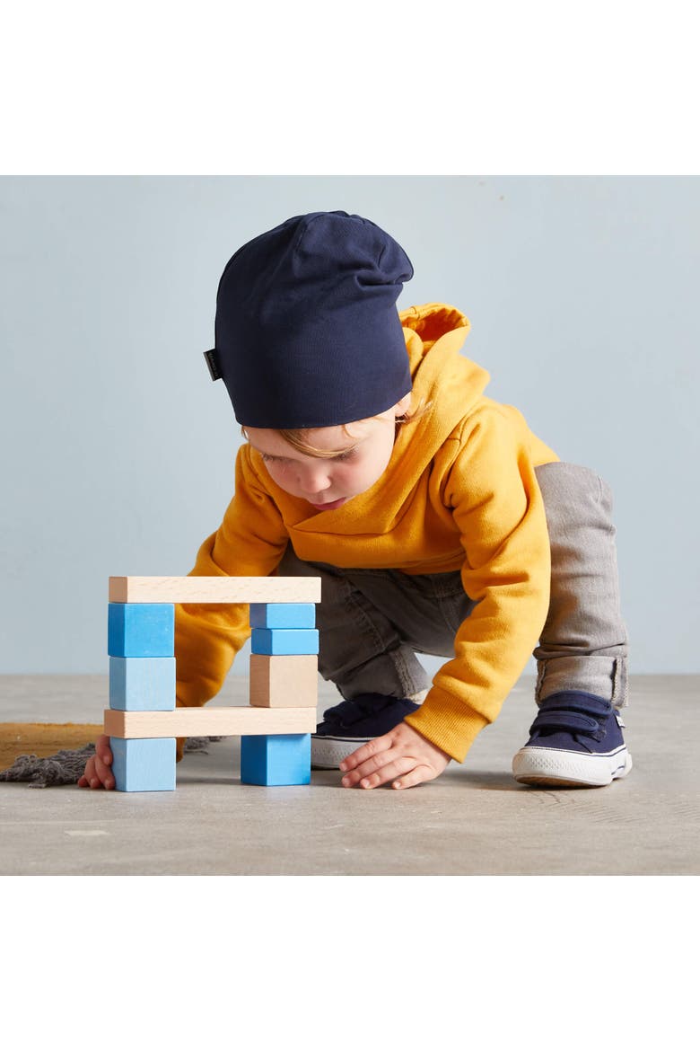 Colored Wooden Building Blocks - 46 Piece Set, Alternate, color, Multi