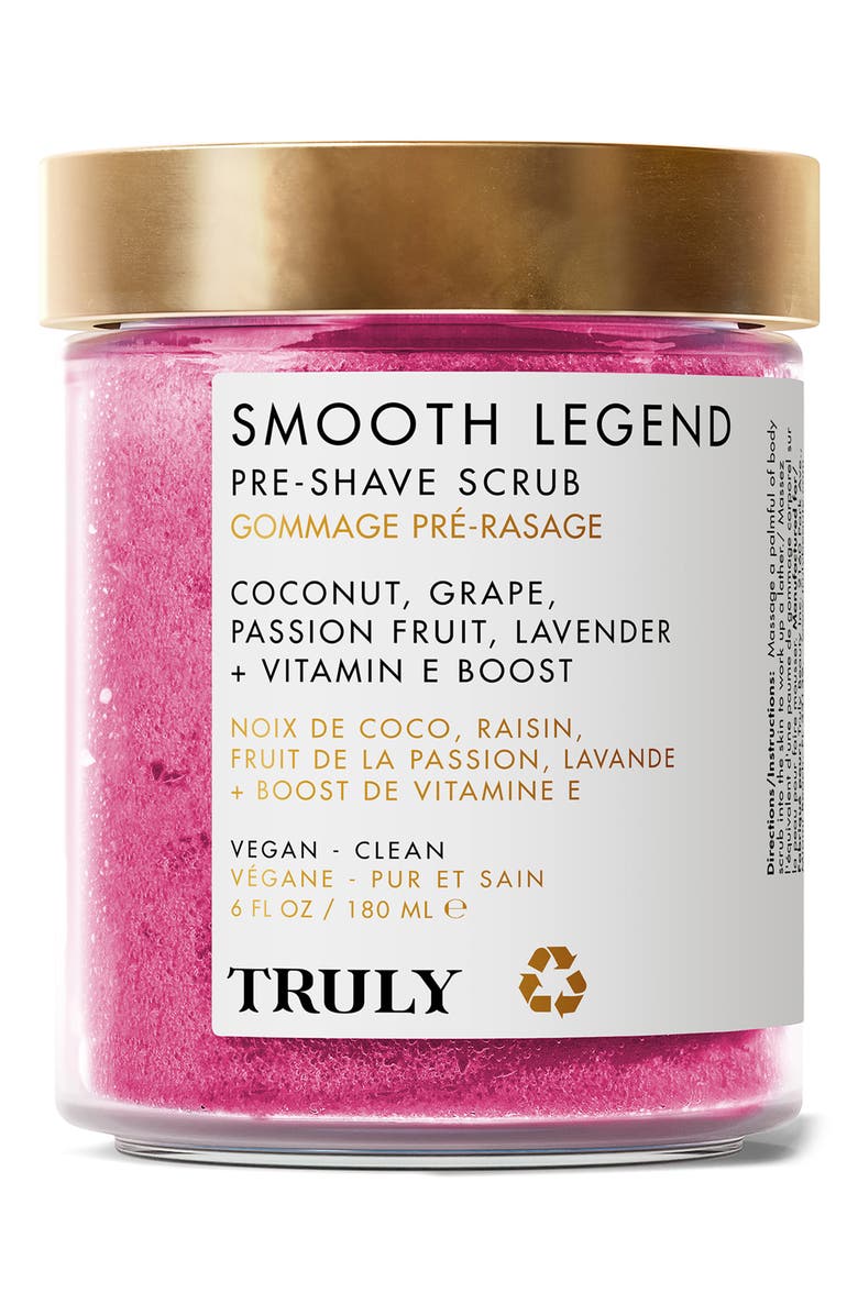 TRULY BEAUTY Smooth Legend Pre-Shave Scrub, Main, color,
