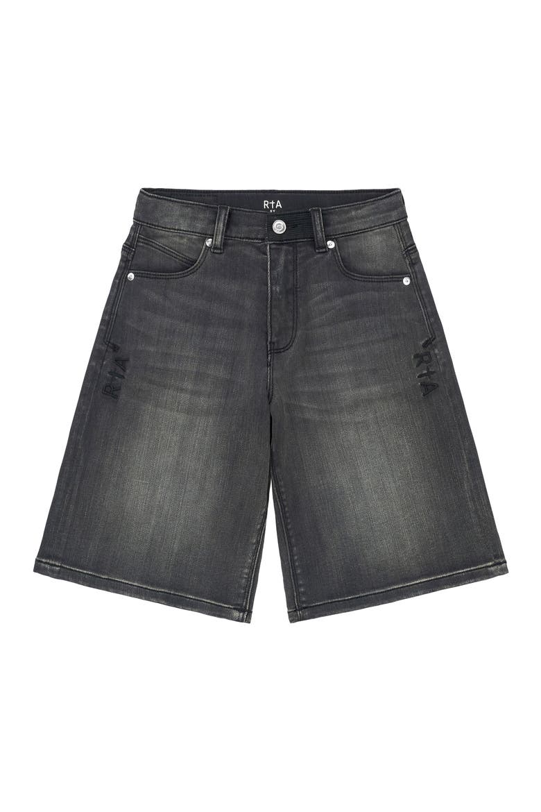 Kids' Grove Bermuda Denim Shorts, Main, color, MIDNIGHT ASH