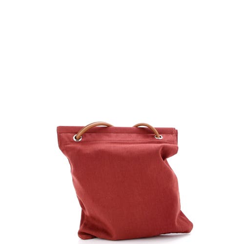 Pre-owned Hermes Hermes Aline Bag Toile Mm In Red