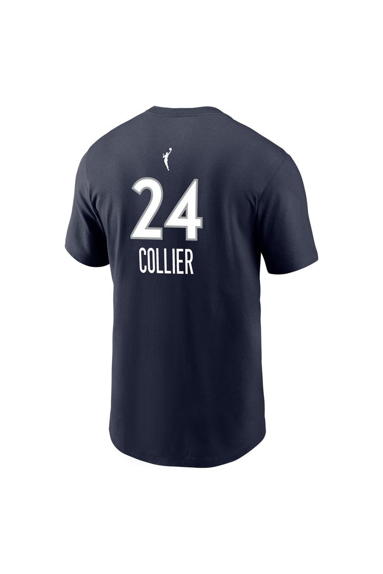 Men's Nike Napheesa Collier Navy Minnesota Lynx Explorer Edition Name & Number T-Shirt, Alternate, color, Navy