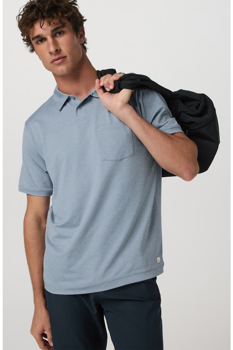 Ponto Performance Polo, Alternate, color, BLUE DUSK HEATHER