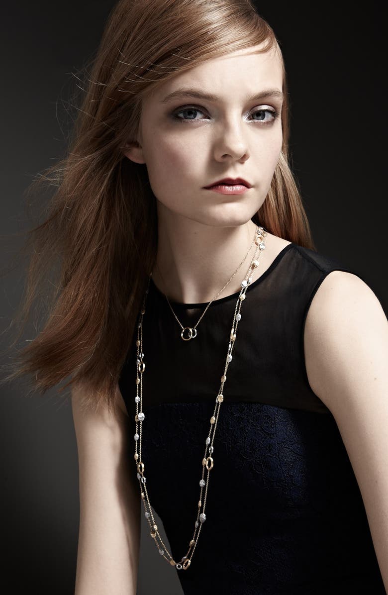 Marco Bicego 'Jaipur' Link Pendant Necklace, Alternate, color, 