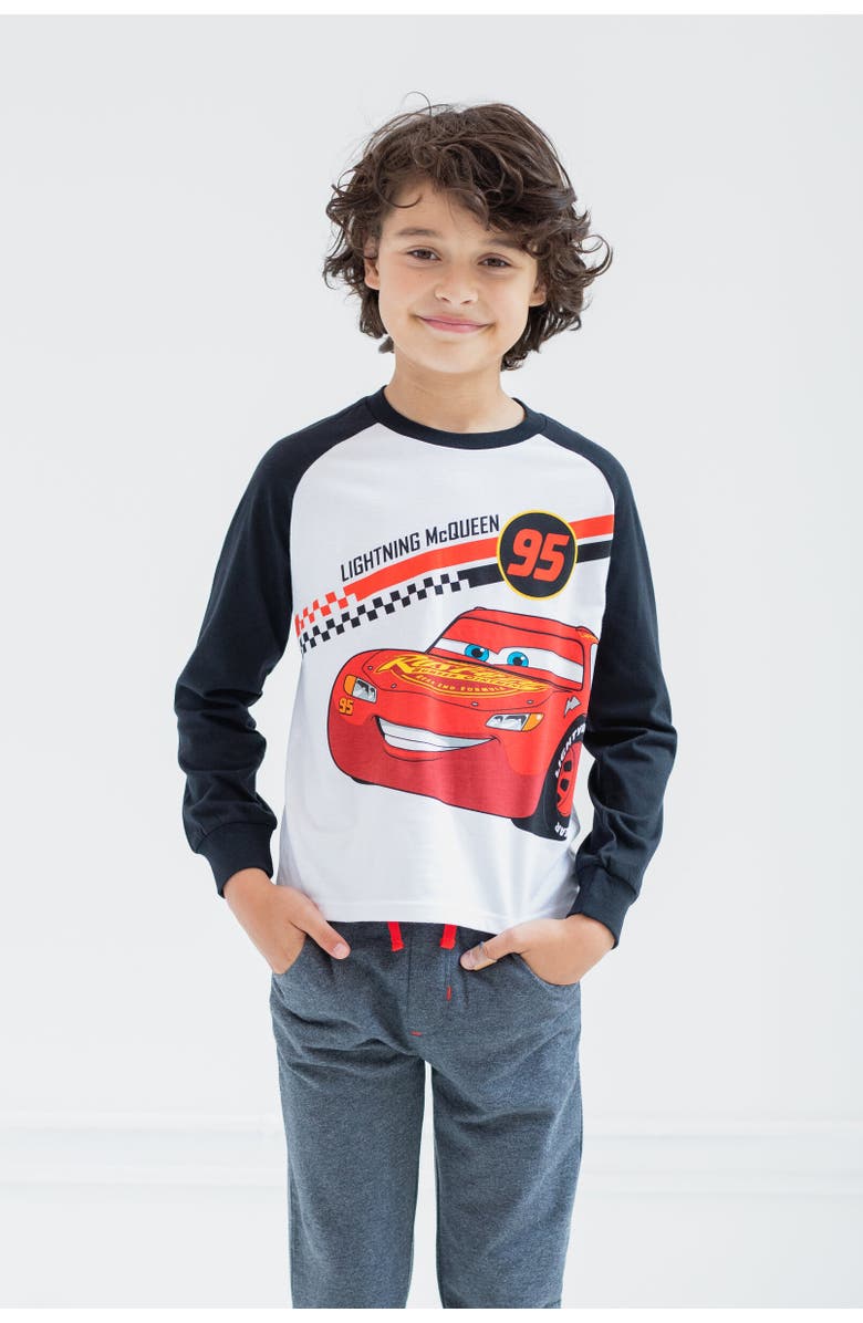 Disney Long Sleeve T-Shirt & Pants Set, Alternate, color, 