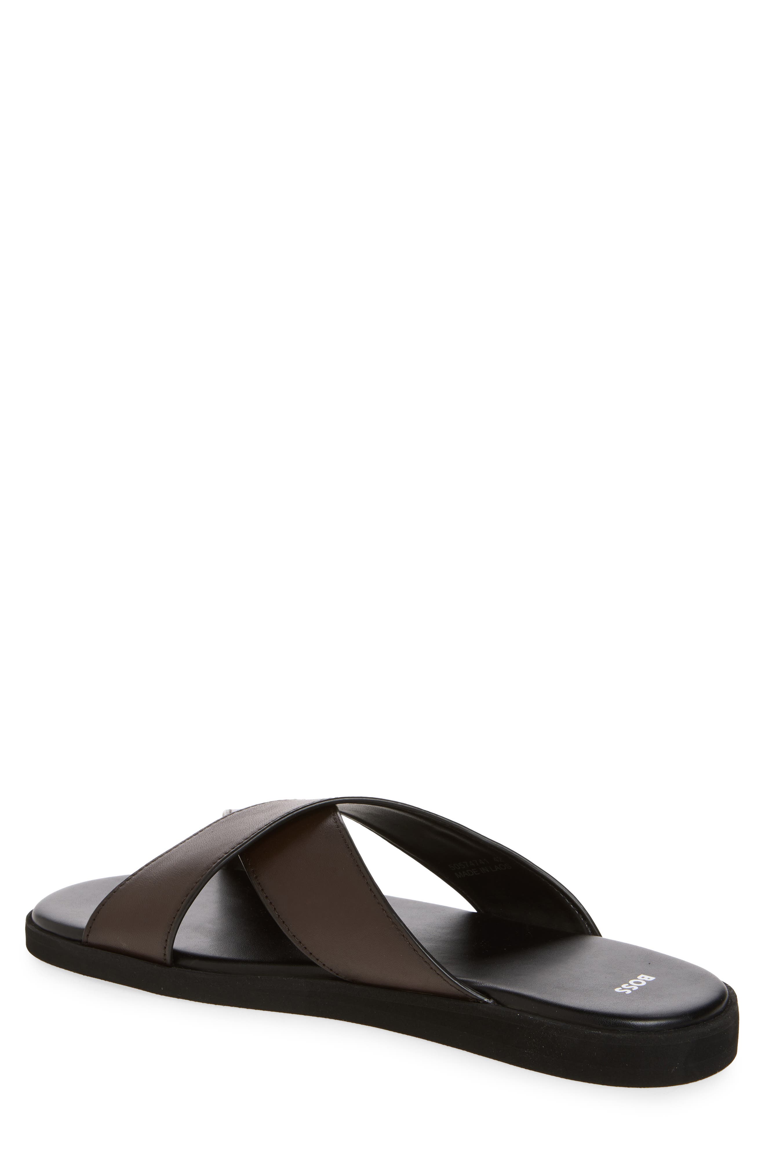 BOSS Darrel Crisscross Slide Sandal, Alternate, color, 