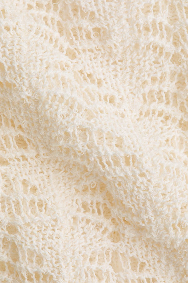 Pointelle-knit Jumper, Alternate, color, Cream