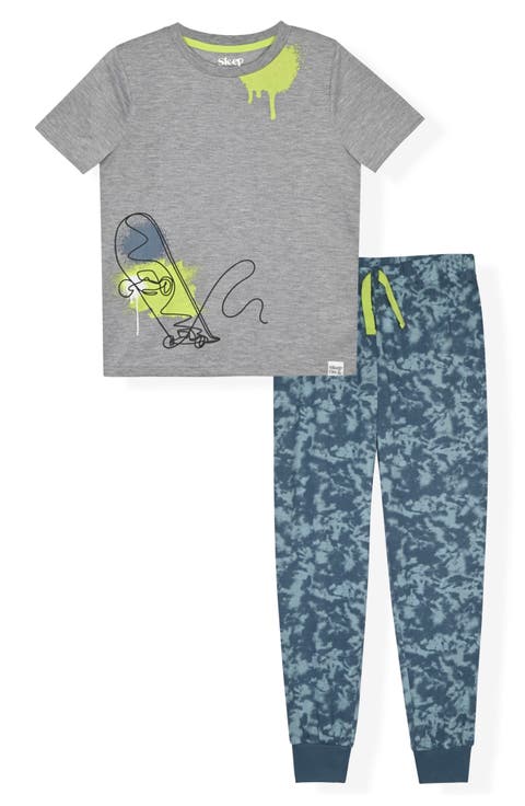 Kids' Graphic T-Shirt & Joggers Pajama Set (Little Kid & Big Kid)