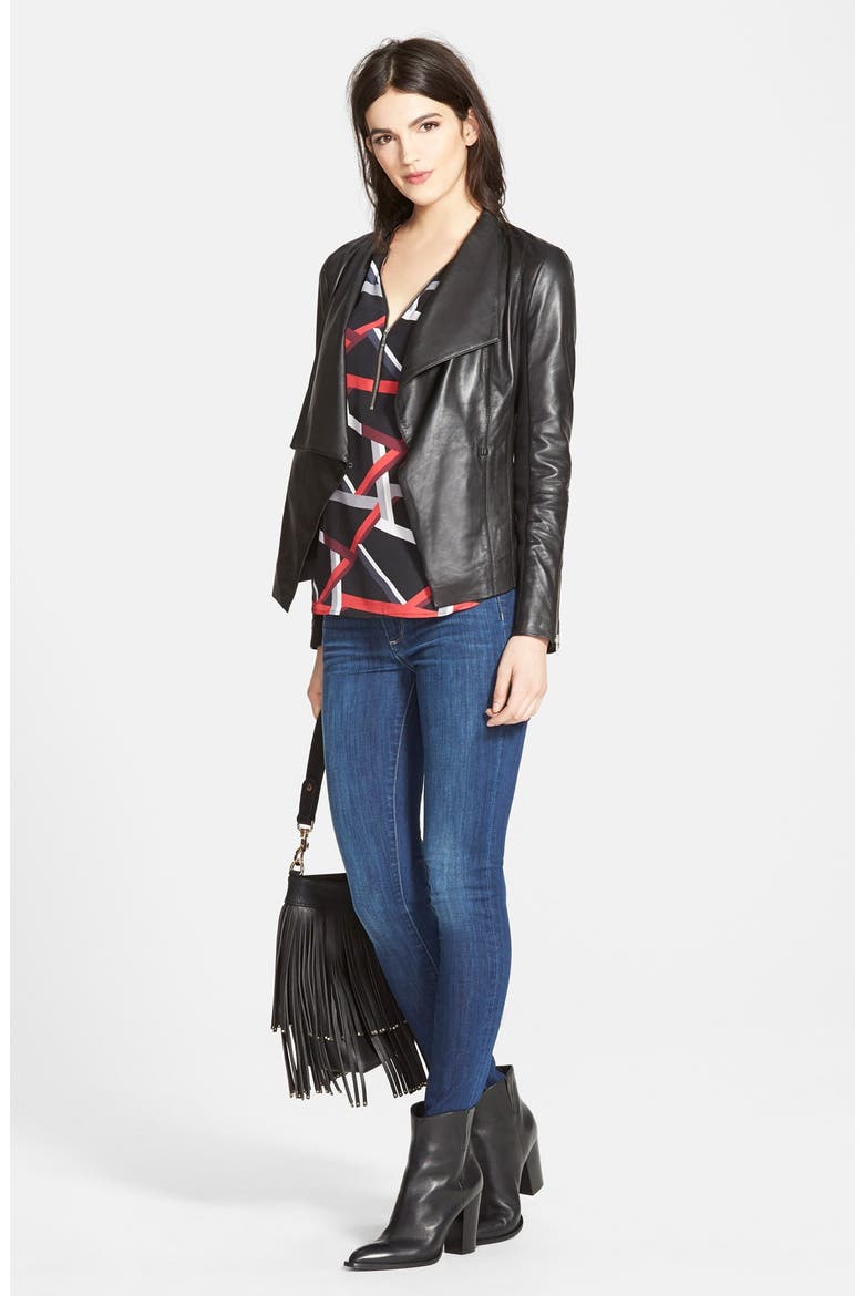 Denim 'Skyline' Skinny Jeans (Nordstrom Exclusive), Alternate, color, RAYA