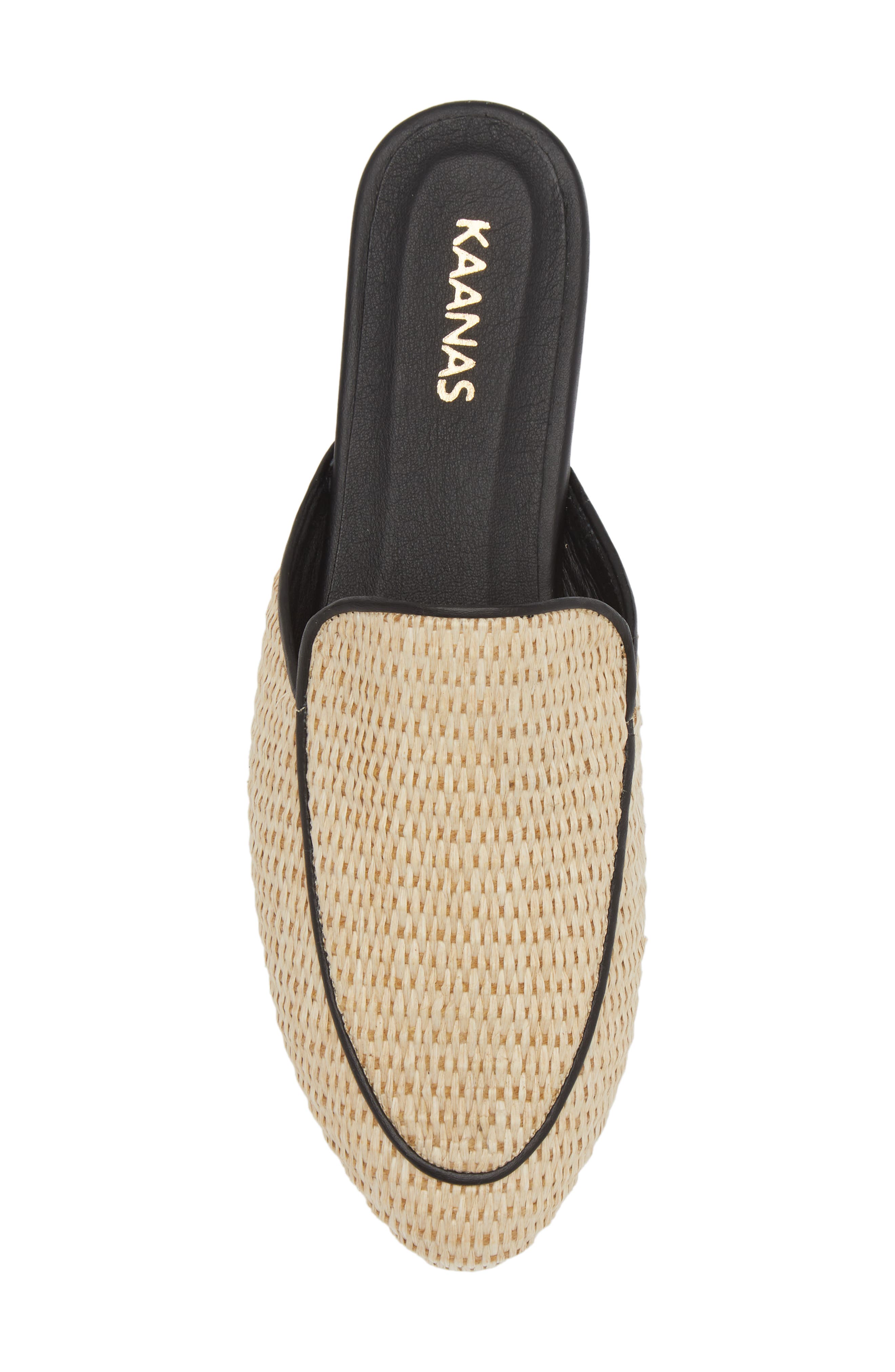 Kaanas Jaspe Basketweave Mule, Alternate, color, 