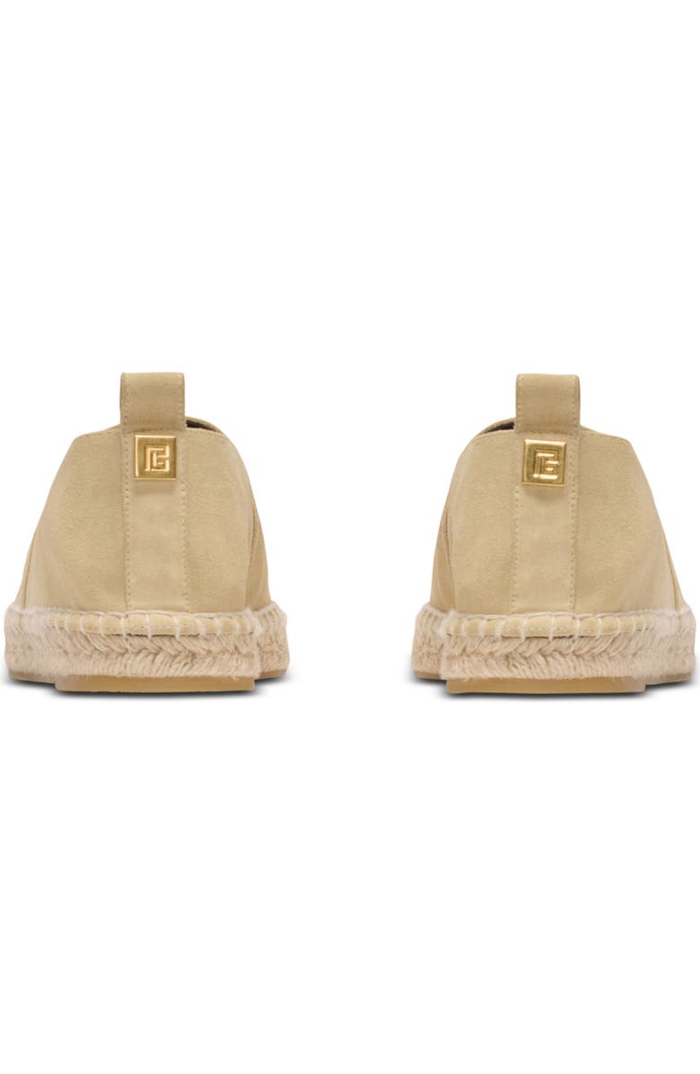 Balmain Suede espadrilles, Alternate, color, Beige