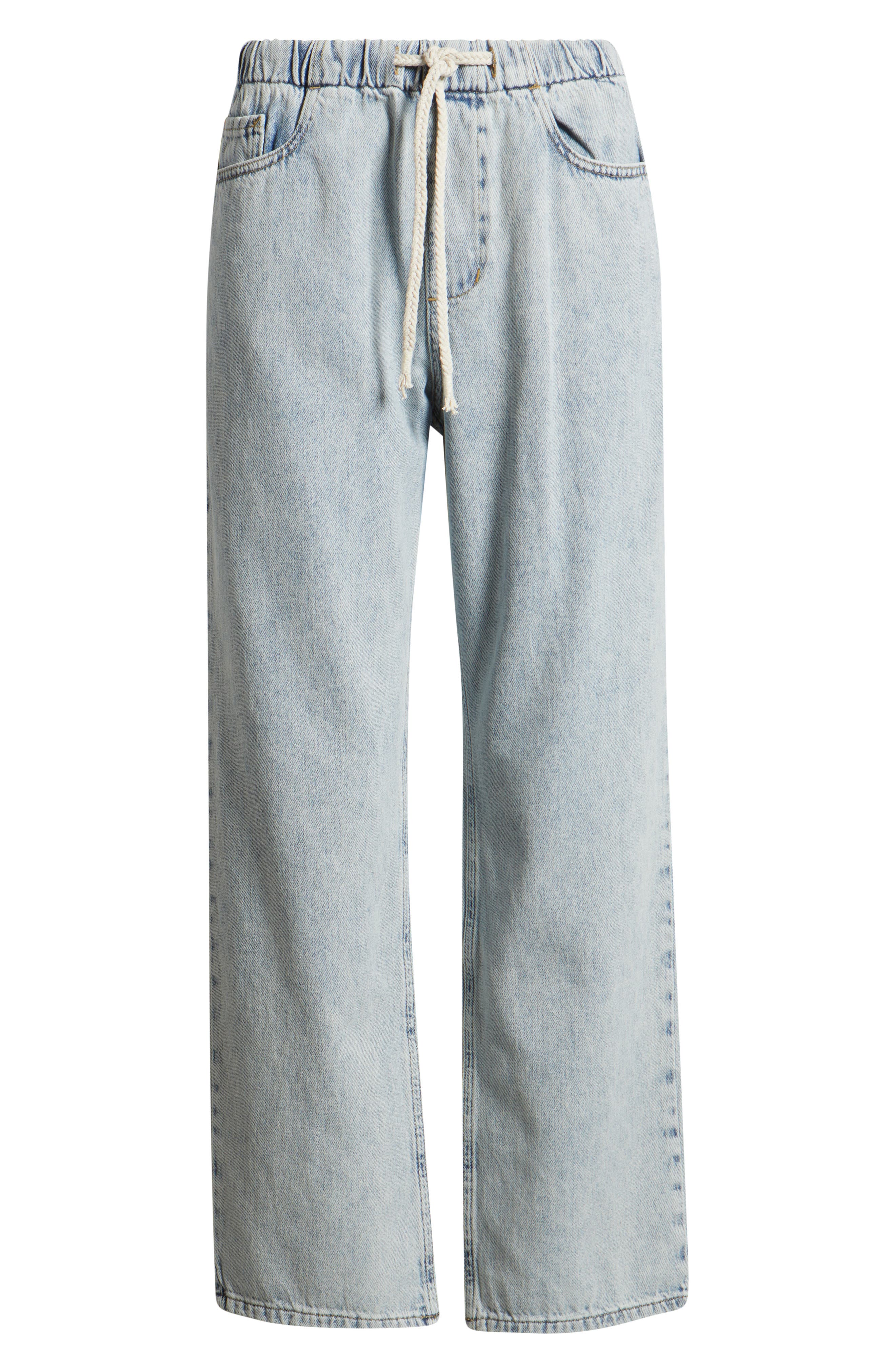 Ella Ankle Straight Leg Drawstring Pants - image 2