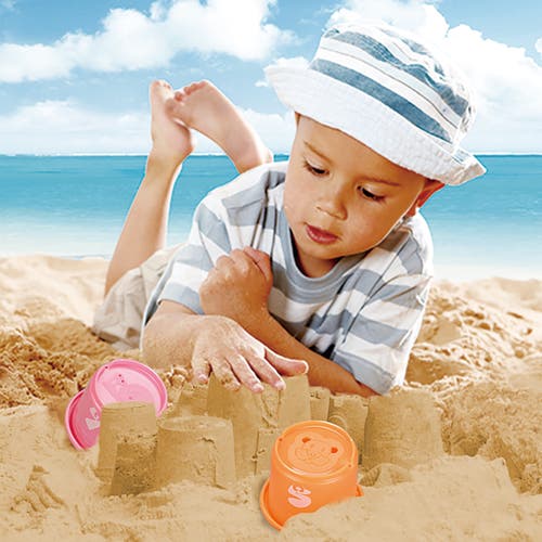 Nothing But Fun Toys Tower Of Fun Stacking Cups, 10 Pieces, 6 Mo+ In Multi