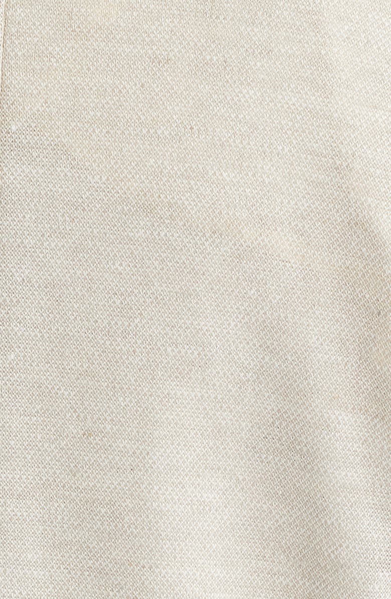 Jack Victor Hampton Tan Mélange Knit Linen Blend Sport Coat, Alternate, color, Sand