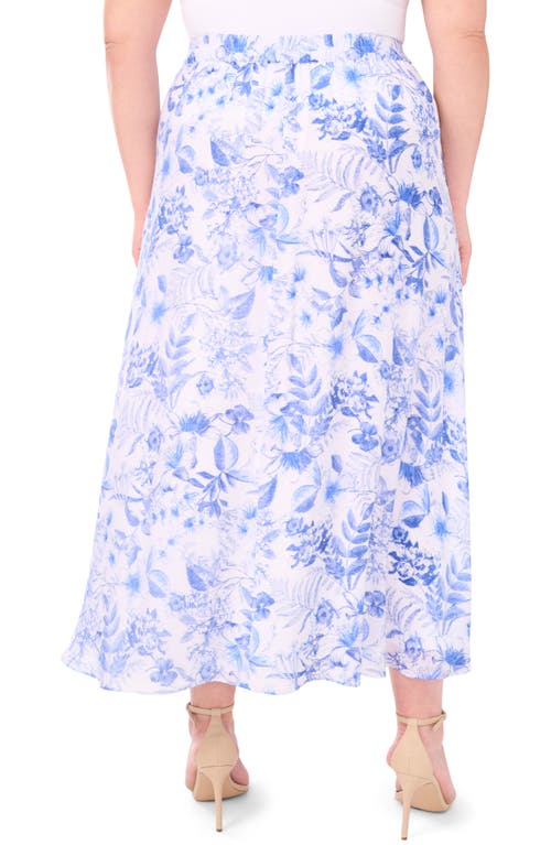 Halogenr Halogen(r) Floral Pull-on Midi Skirt