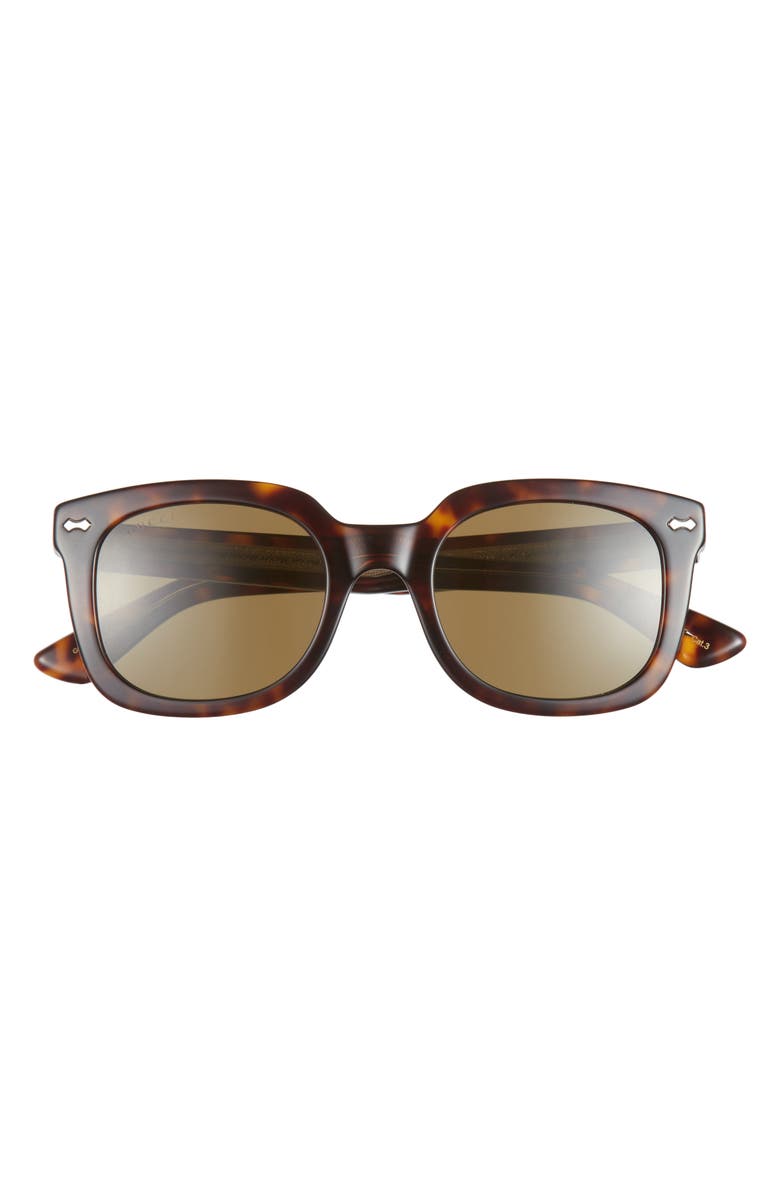 Gucci 50mm Square Sunglasses, Main, color, 