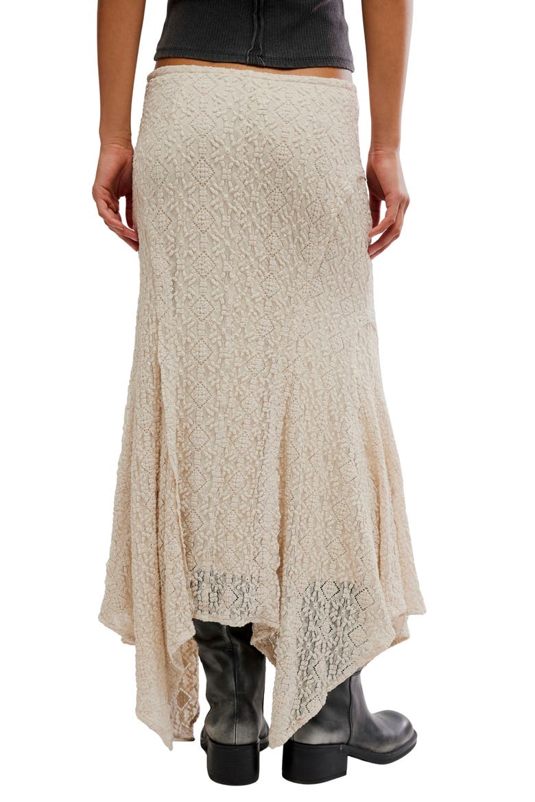 Bella Lace Mermaid Skirt, Alternate, color, TEA